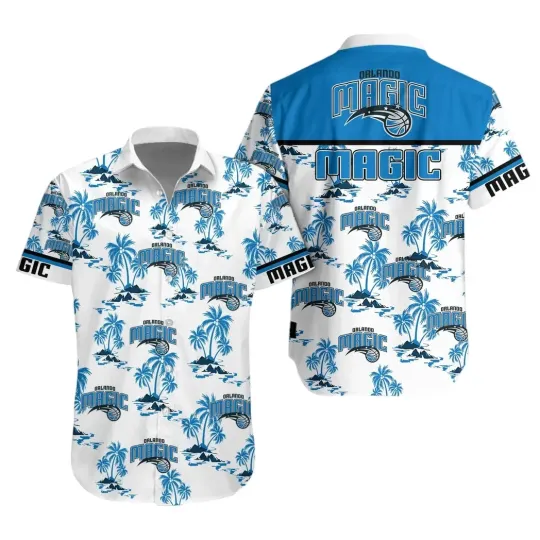 Discover Orlando Basketball Team Magics Hawaiian Button Down Shirt Unisex Adults S-5XL