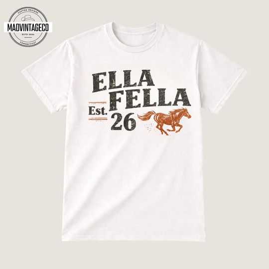 Discover Ella Fella Vintage Graphic Tee | Ella Langley | Unisex Concert Shirt