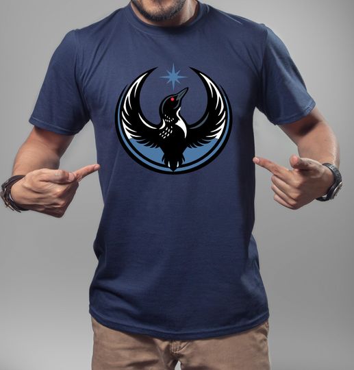 Minnesota Rebel Alliance T-shirt, MN State Bird Loon Resistance Shirt, Political Protest Tee, Minnesota Loon Starbird