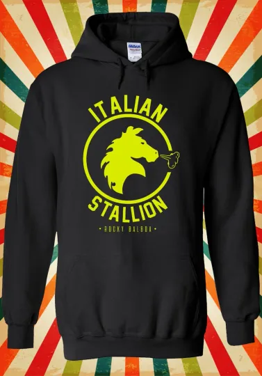 Discover Rocky Balboa Horse Unisex Hoodie