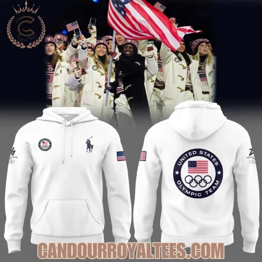 Discover Team USA 2026 Olympic Milano Cortina Hoodie