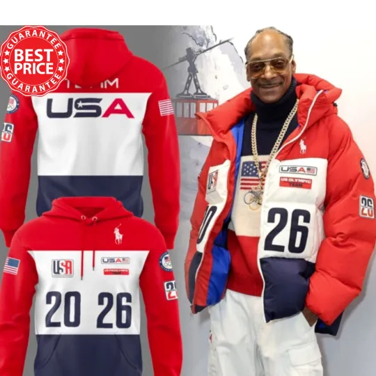 Team USA 2026 Olympic Milano Cortina Hoodie 3D Fan Gift