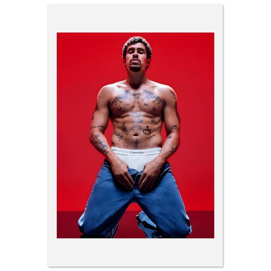 Discover Bad Bunny Premium Poster  Luxurious Matte Finish, Eco-Friendly