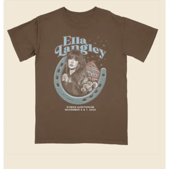 Discover ELLA LANGLEY CONCERT TEE - RYMAN AUDITORIUM - Size 3XL