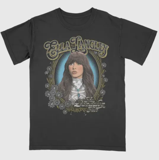 Discover Ella Langley The Dandelion Tour 2026 Merch T-shirt