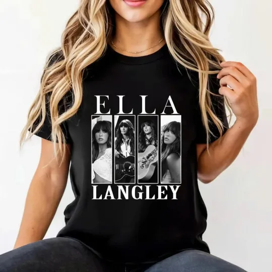 Discover Ella Langley Tee Vintage Still Hungover Tour Trendy Custom Unisex T-Shirt