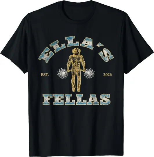 Discover Ellas Fellas Vintage Tee - Matching Squad Gifts T-Shirt