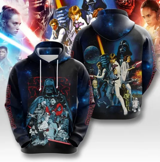 Discover Star Wars 3D Hoodie for Men and Women