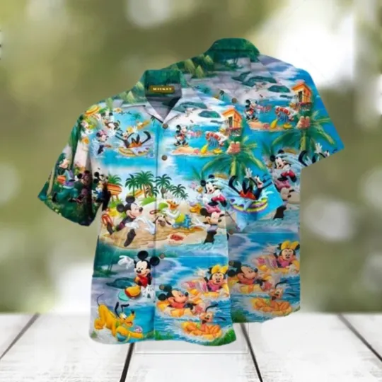 Discover Mickey Mouse And Friends Hawaiian Shirt Gift For Disney Lovers