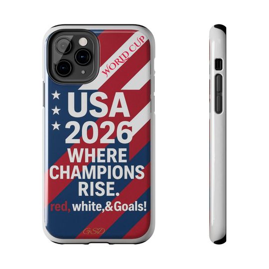 World Cup 2026 Phone Case | World Cup soccer USA