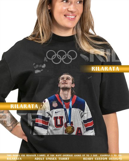 Discover Jack Hughes Ice Hockey Vintage T-Shirt Gift for Women and Man Shirt Unisex Tee Sport