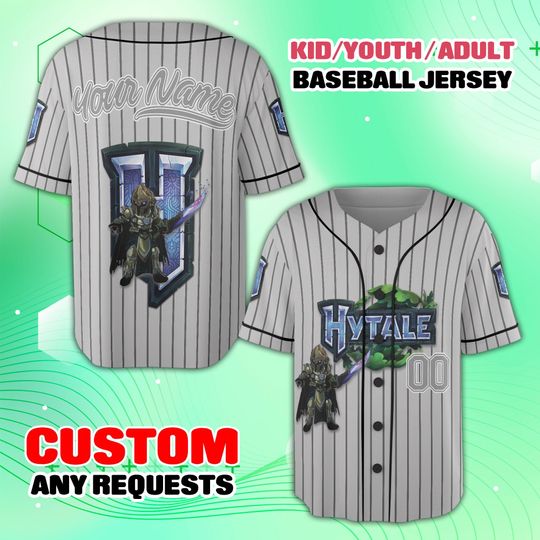Discover Custom Fantasy Baseball Jersey, Personalized Name Number Shirt, Kids Youth Adult Jersey