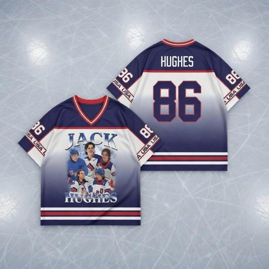 Discover USA Gold Medal Hockey Jersey, Jack 86 Football Jersey, Gift for USA Fan