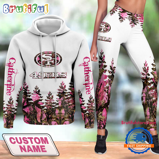 Discover football San Francisco 49ers Special Football Hunting Hoodie And Leggings, Football Limited Hoodie Legging Set