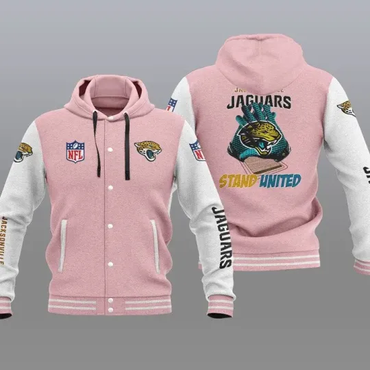Jacksonville Jaguars Hooded Baseball Jacket
