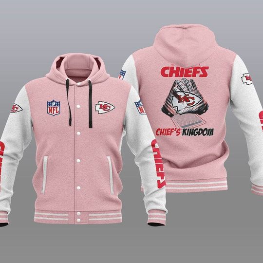 Kansas City Chiefs Hooded Baseball Jacket