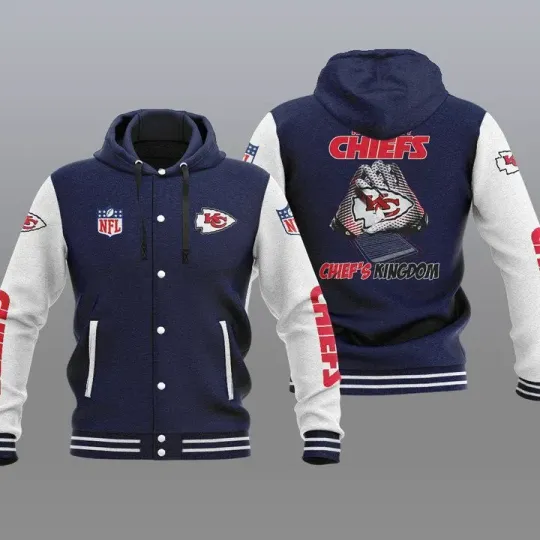 Kansas City Chiefs Hooded Baseball Jacket