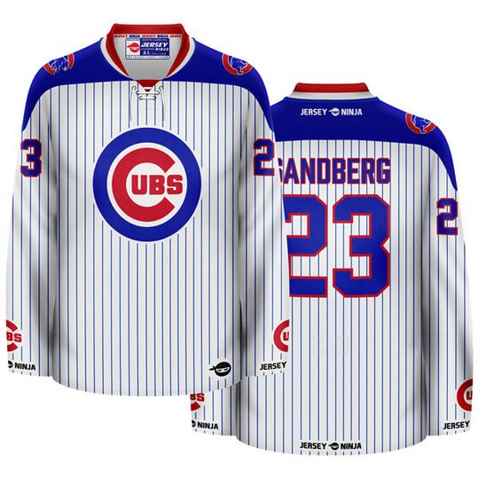 Chicago Cubs Hockey Jersey, Gift for Fan