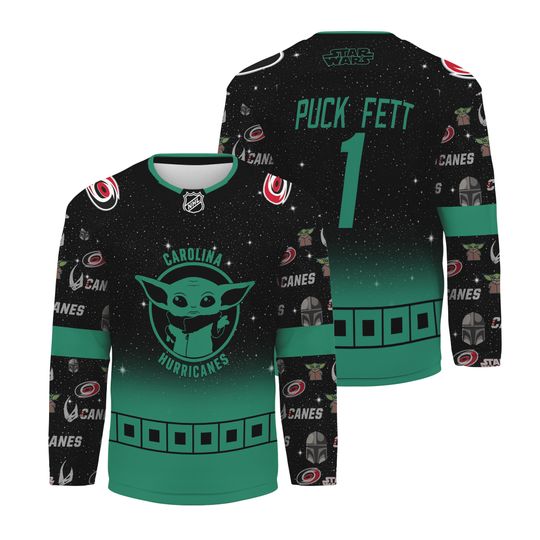 Personalized Carolina Hurricanes 2025 Star Wars Night Hockey Shirt Fan Gear Gift