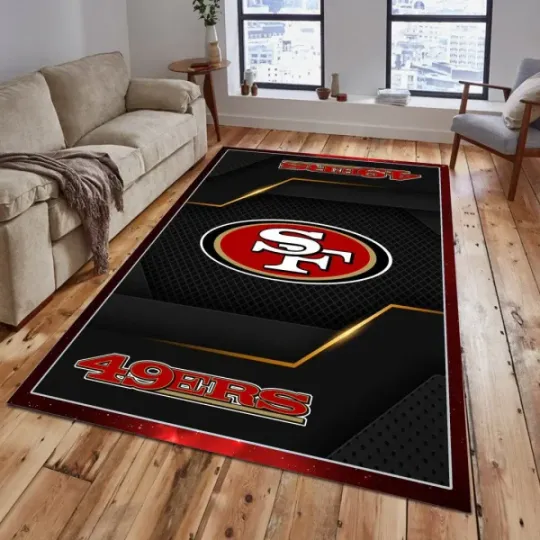 San Francisco 49ers Rectangle Rug