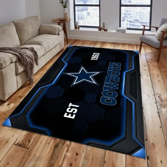 Dallas Cowboys Rectangle Rug
