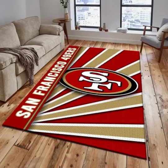 San Francisco 49ers Rectangle Rug