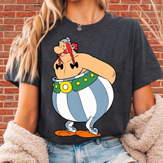 Discover Asterix And Obelix Character T-Shirt