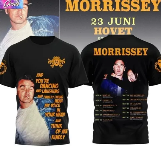 Discover MORRISSEY Smiths 3D T-shirt UNISEX All sizes