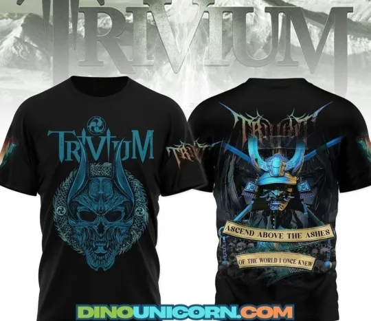Discover Trivium Band Rock Music Gift For Fans 3D AOP Shirt