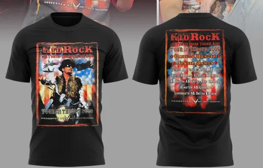 Kid Rock band 3D AOP Shirt Unisex