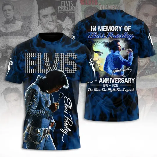 Discover Elvis Presley 3D Shirt