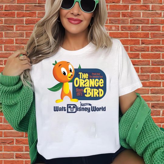 Discover Vintage Disney Orange Bird T-Shirt