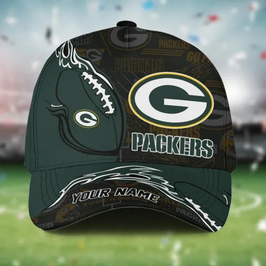 Discover Custom Name Green Bay Football Team Packerss Cap For Fans