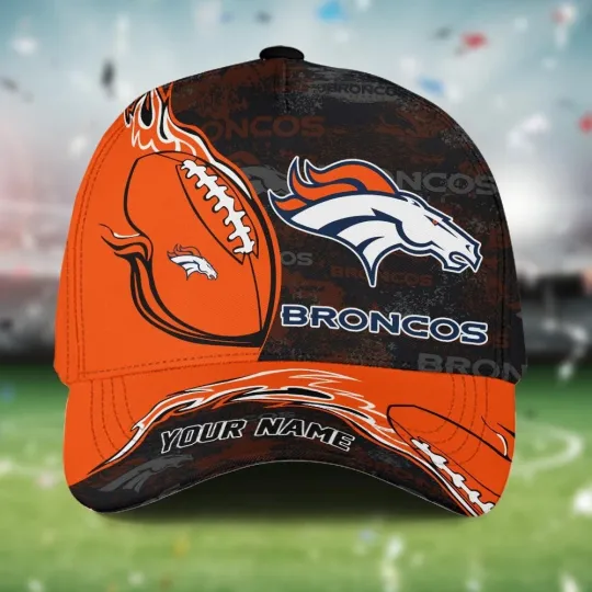 Discover Custom Name Denver Football Team Broncoss Cap For Fans