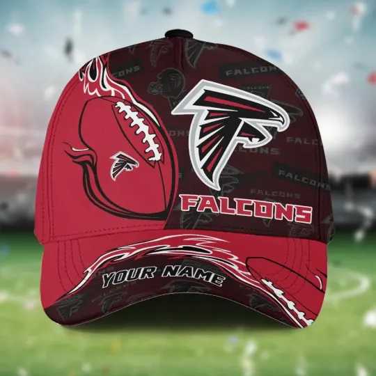 Custom Name Atlanta Football Team Falconss Cap For Fans