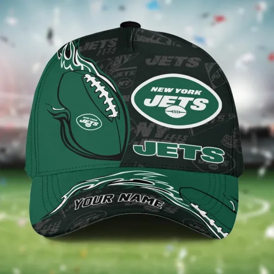 Discover Custom Name New York Football Team Jetss Cap For Fans