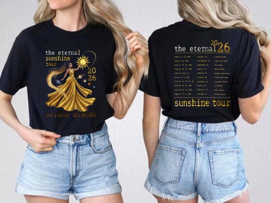 Discover Eternal Sunshine Tour Shirt, 2026 Pop Concert Tee, Eternal Sunshine Shirt