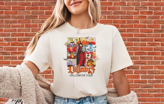 Discover Disney Villains Evil Tour T-Shirt