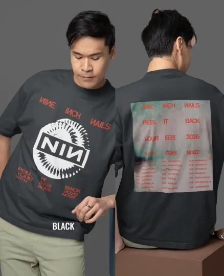 Discover Nine Inch Nails 2026 Tour T-Shirt