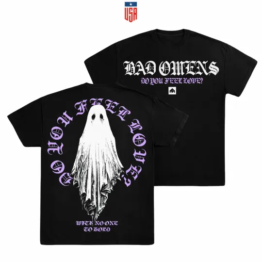 Discover Bad Omen Band "DYFL" NA Tour Merch 2026 T-shirt