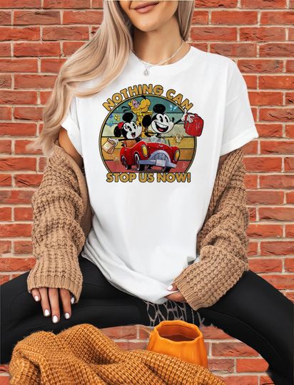 Discover Retro Disney Mickey Minnie Pluto T-Shirt