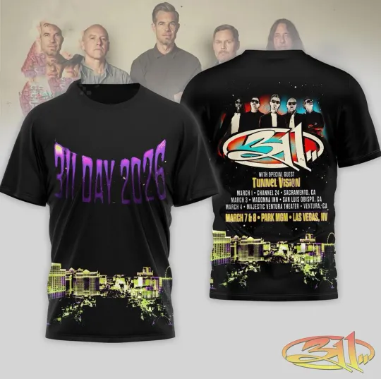 Discover 311 Band 3D AOP Shirt Unisex S-5XL CC177