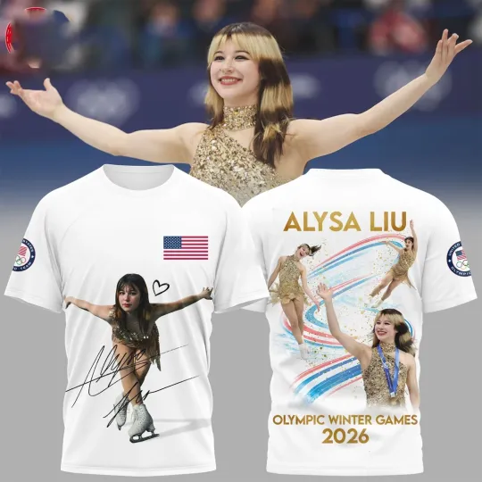 Discover Alysa Liu Women's Allover Print 3D Full Size S-5XL Tshirt GC4840