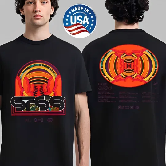 Discover STS9 Human Dream 2026 East Coast Tour America With Dates Official Tour T-Shirt