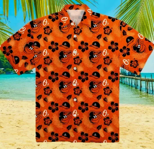 Baltimore Orioless 2023 Giveaway Hawaiian Shirt, Baltimore Orioles 2023 Shirt