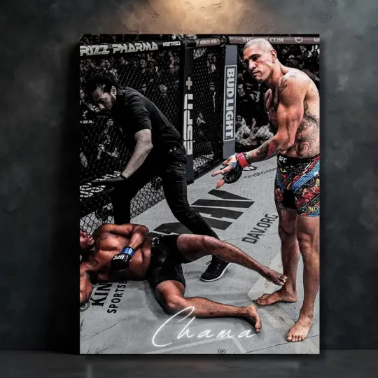 Alex Pereira Knockout Poster | No Framed