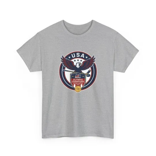 Discover USA Hockey 2026 Gold Medal Champions T-Shirt