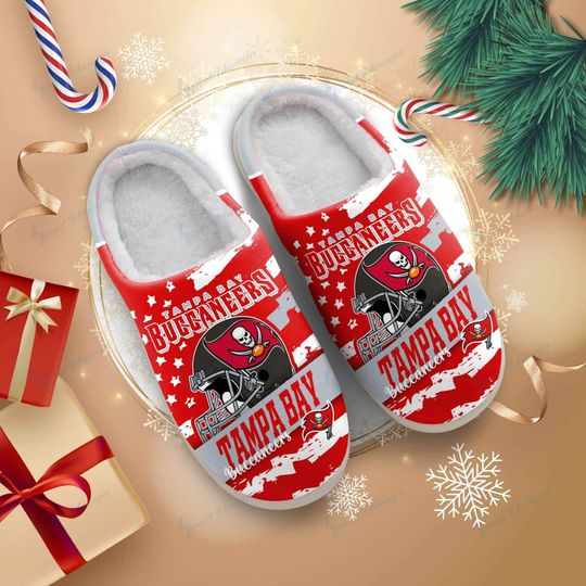 Discover Football Helmet Slippers, House Shoes, Sports Fan Gift