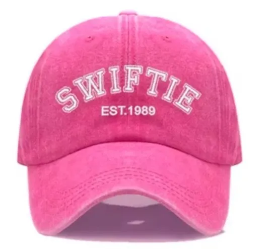 Discover Swift Embroidered 1989 Pink Cap