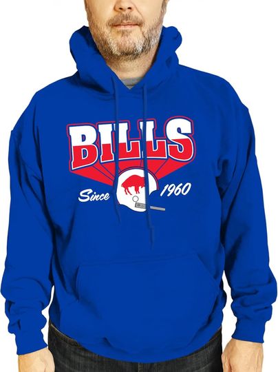 Discover Unisex Vintage Block Fleece Hoodie